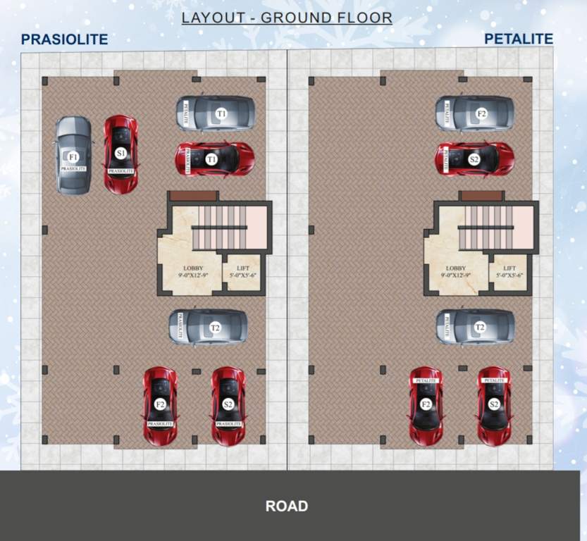  prasiolite and petalite Prasiolite And Petalite Cluster Plan for ground Floor
