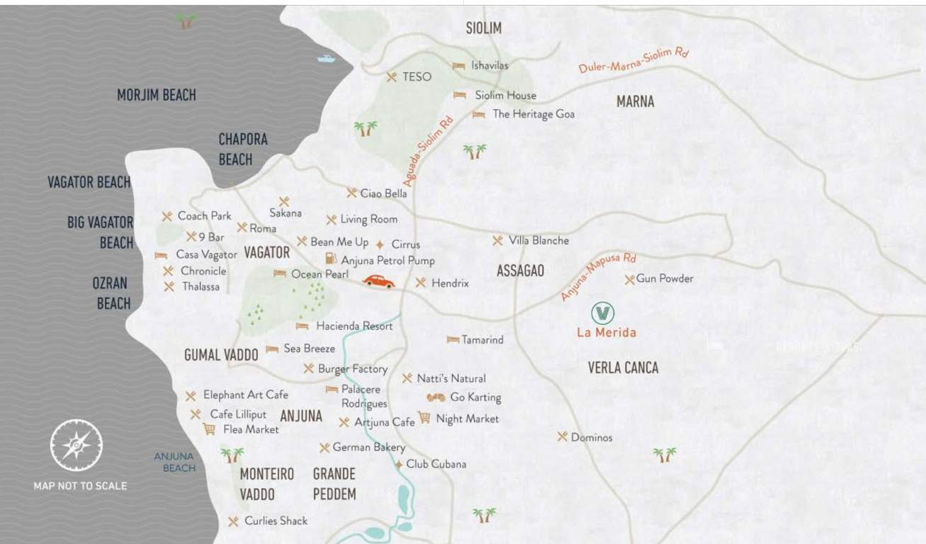  la merida Location Plan