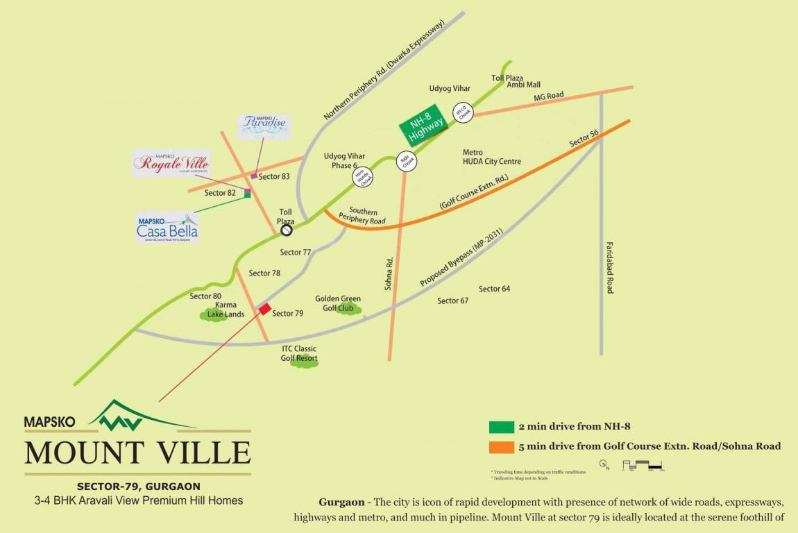 mapsko mount ville Location Plan