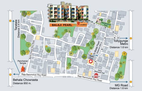 Location Plan balaji-pearl Location Plan