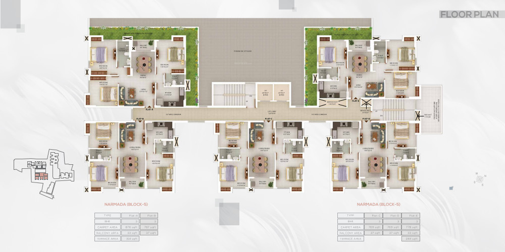  chitrakut heights phase ii Cluster Plan