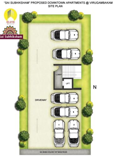  sai-subhiksham Sai Subhiksham Cluster Plan for ground Floor