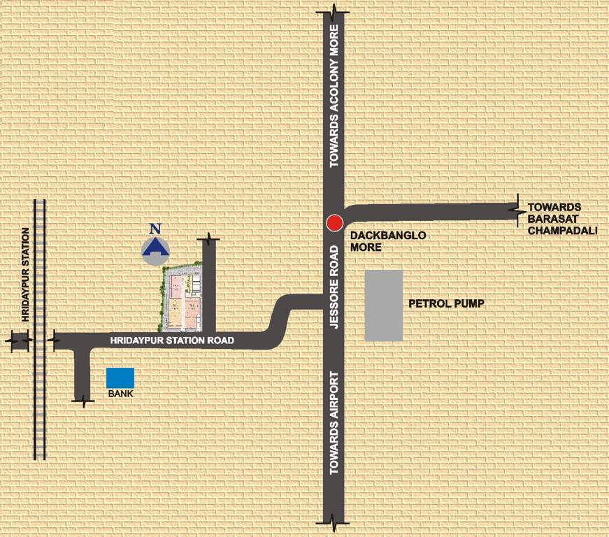  asok apartment Location Plan