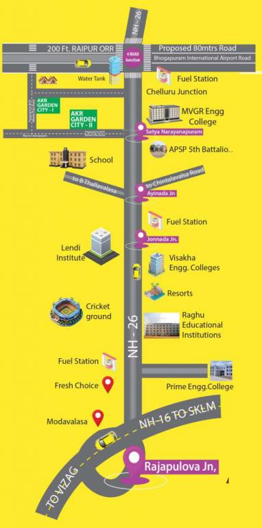  akr garden city Location Plan