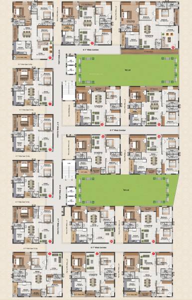  luxuria Luxuria Cluster Plan