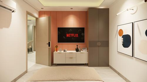 Bedroom chs-affordable-flats Bedroom