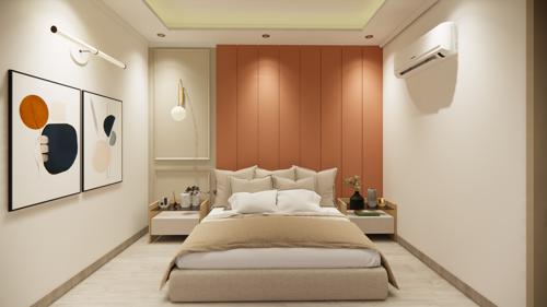 Bedroom chs-affordable-flats Bedroom