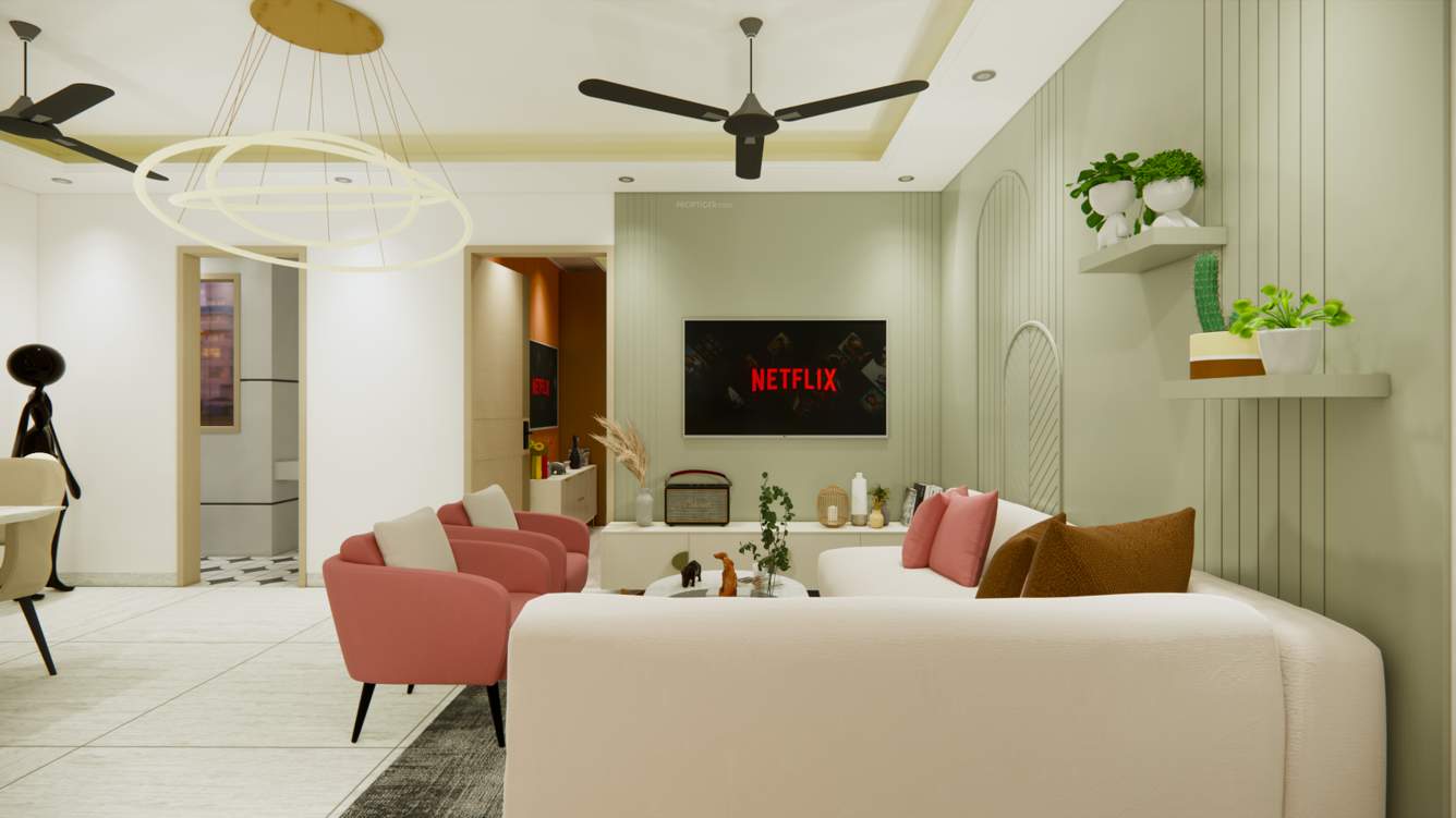 chs affordable flats Living Area