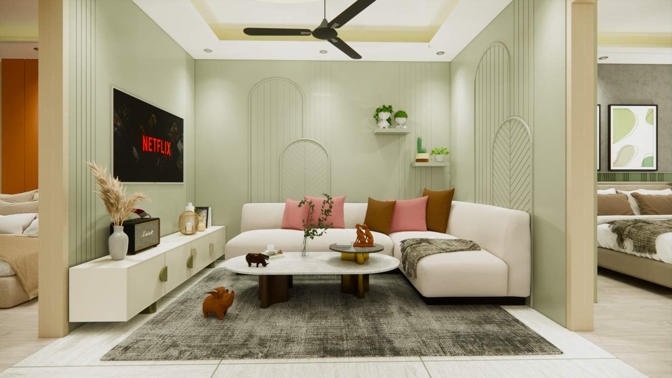 chs affordable flats Living Area