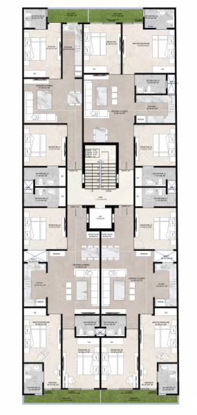  chs-luxury-home Cluster Plan