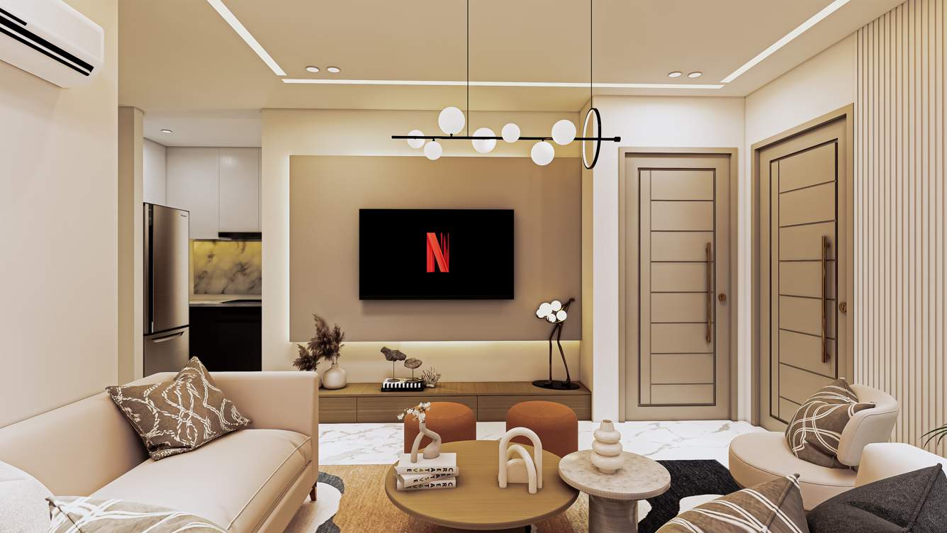 chs independent apartment Living Area