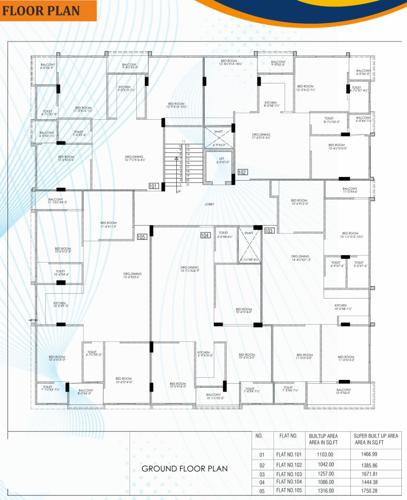  shree-krishna-westway-heights Shree Krishna Westway Heights Ground Cluster Plan