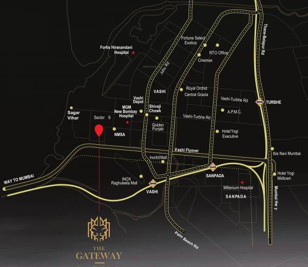  the-gateway Location Plan
