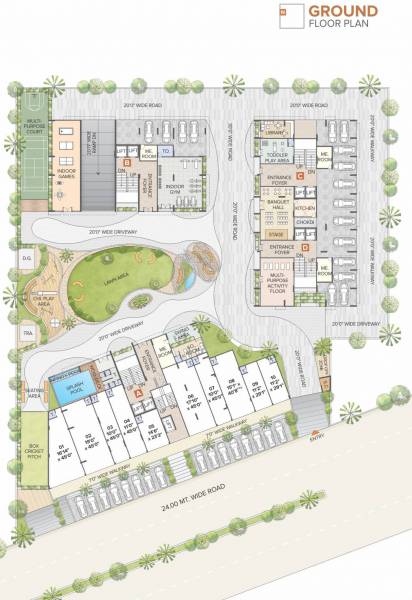  shyam-heights A To D Ground Cluster Plan