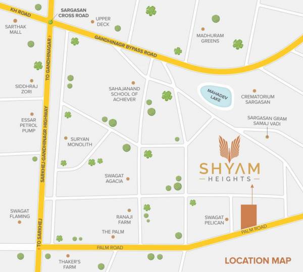  shyam-heights Location Plan