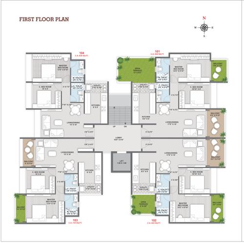  aditya-sir-vishveshwarya-society Sir Visvesavaraya Co Operative Housing Society Cluster Plan