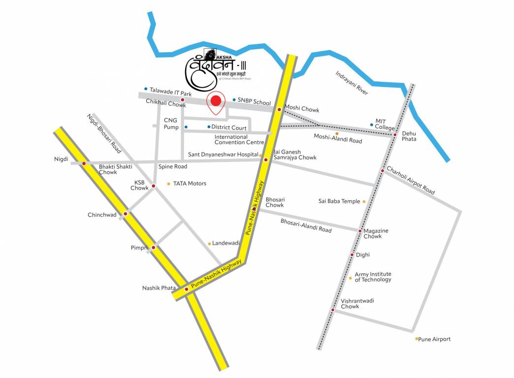  vrundavan iii Location Plan
