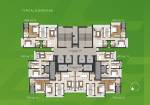  saraswati-paradise Wing A Cluster Plan