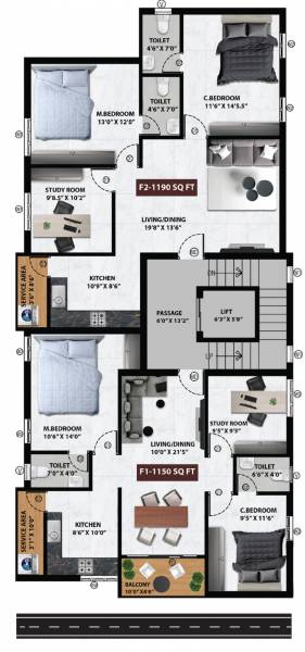 Vaso Cluster Plan for 1st Floor vaso Vaso Cluster Plan for 1st Floor