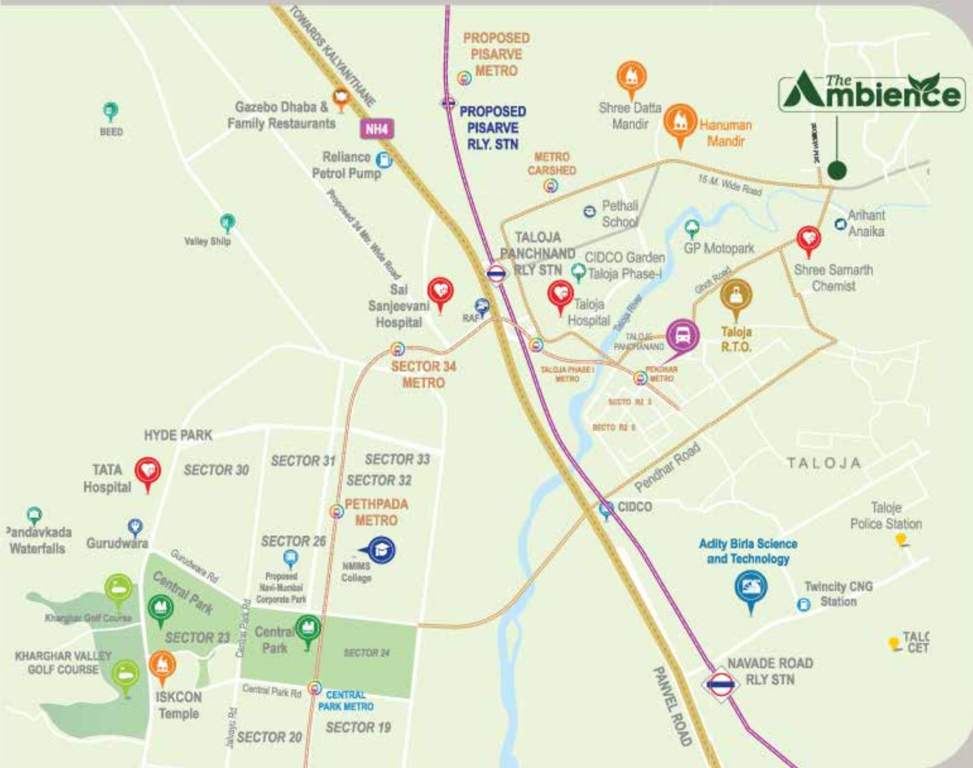  the ambience Location Plan