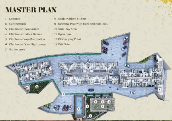 masterPlan of Balaji The Ambience