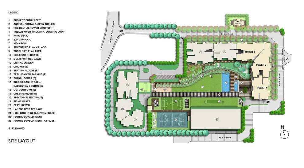  bellissimo matunga tower 3 Layout Plan