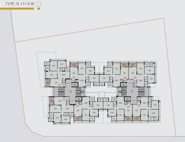 antara Block A And Block B Cluster Plan for 3rd Floor