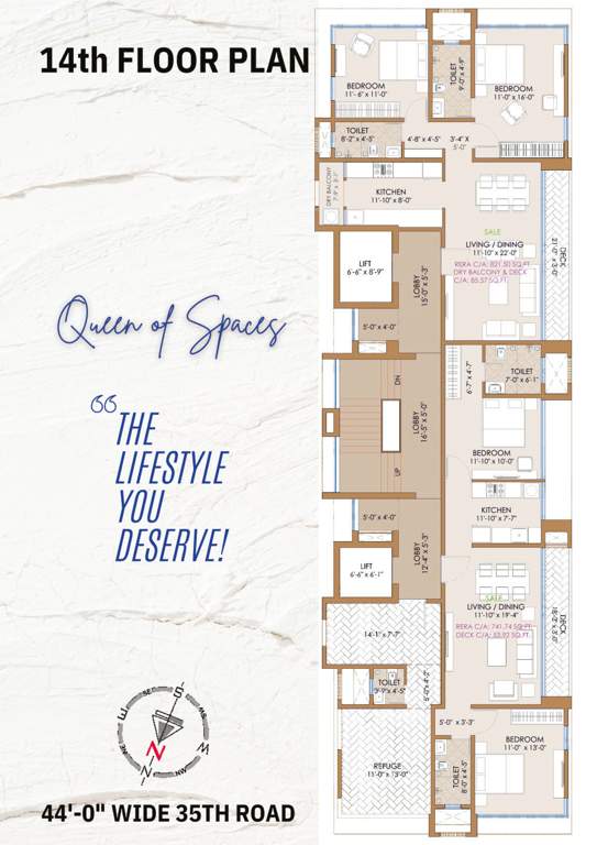  queen of spaces Queen of Space Cluster Plan