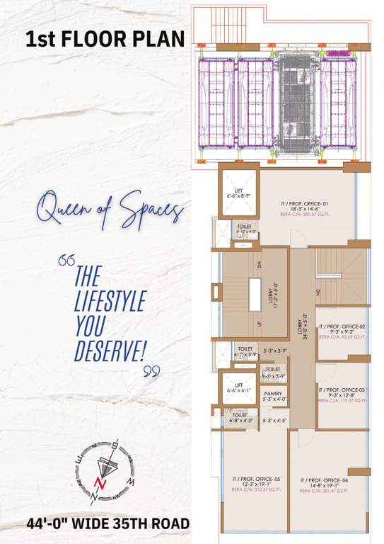  queen of spaces Queen of Space Cluster Plan