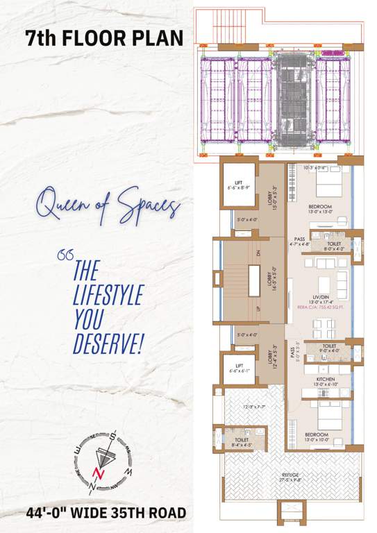  queen of spaces Queen of Space Cluster Plan