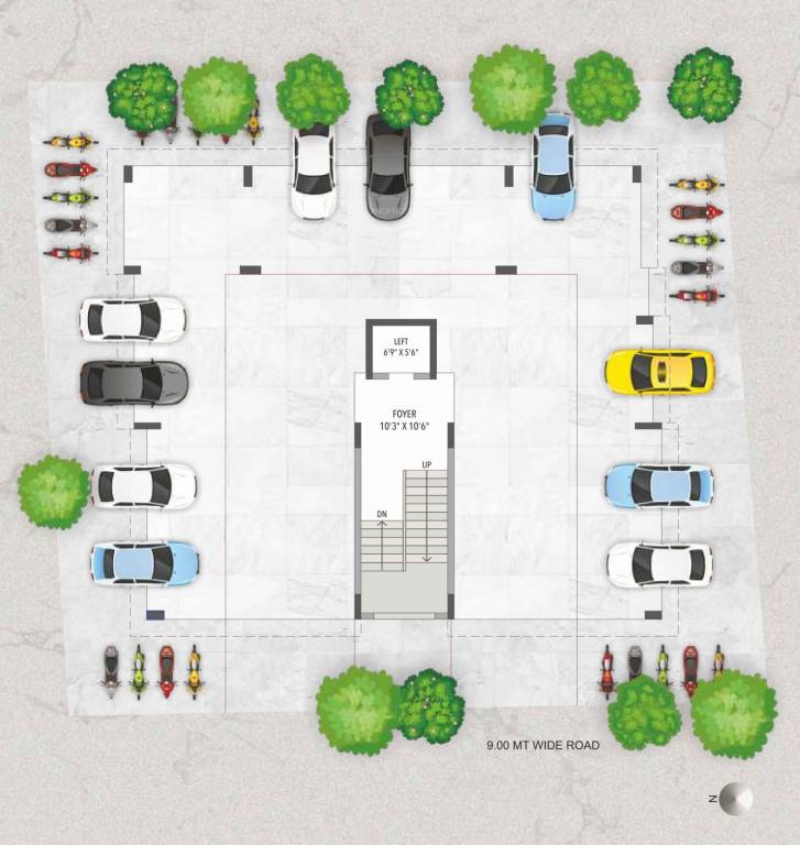  ample elysium 2 Ample Elysium 2 Cluster Plan For Ground Floor