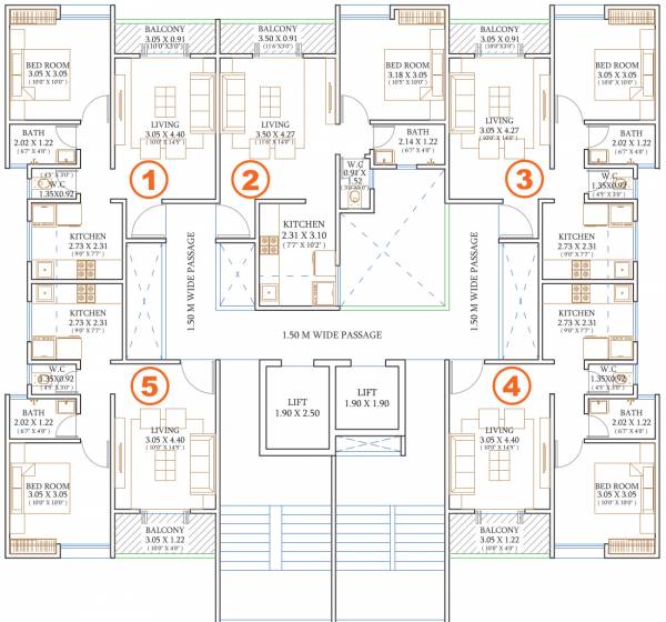  milestone-wing-h Wing H Cluster Plan