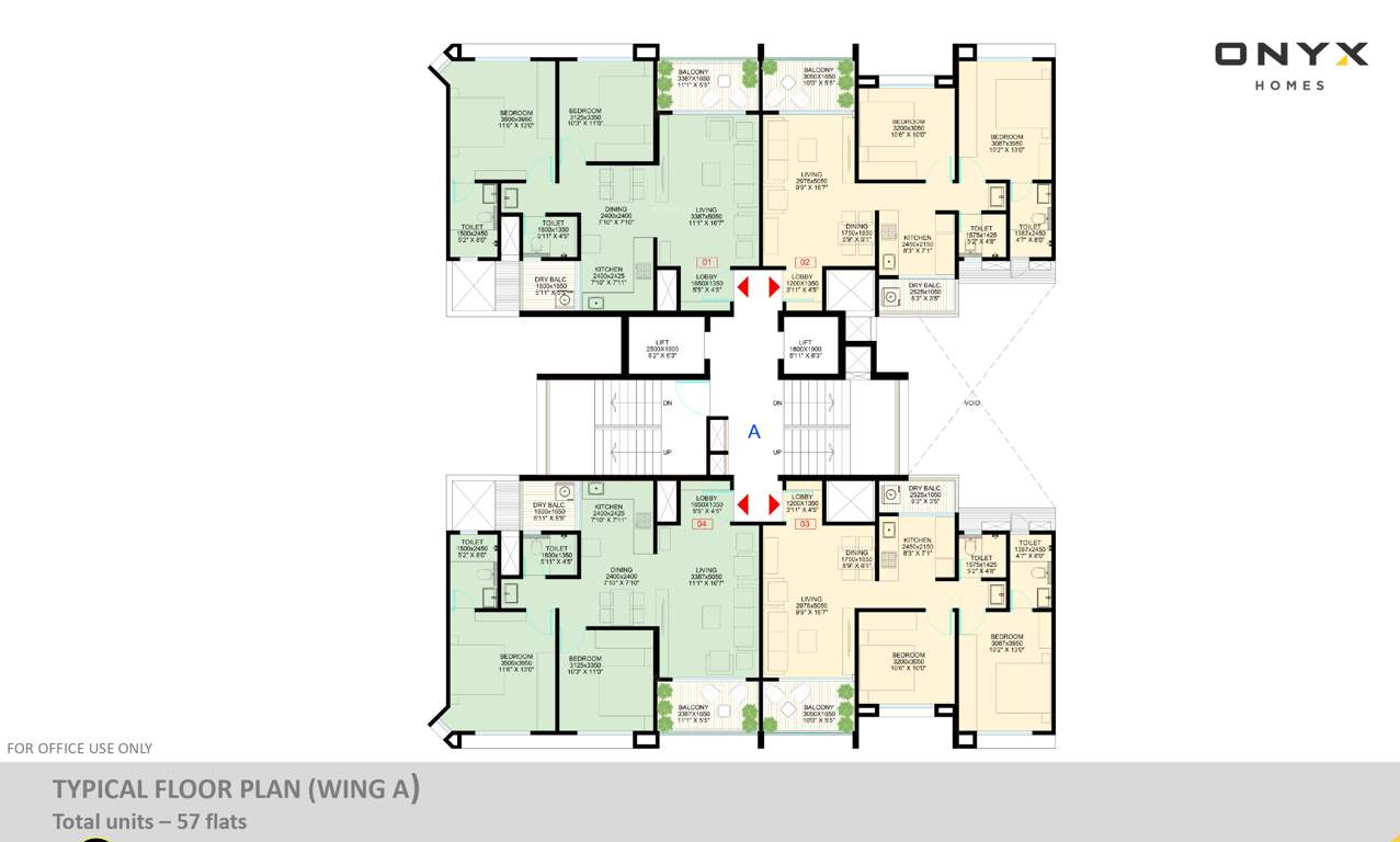  homes 52 kondhwa phase i Homes 52 Kondhwa Phase I Cluster Plan