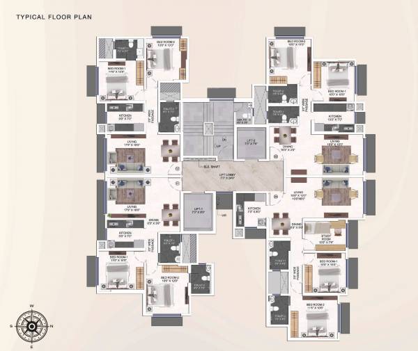  mantri-our-home Mantri Our Home A Cluster Plan