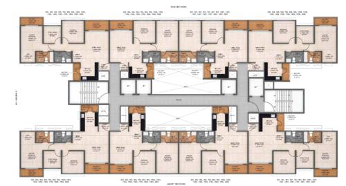 E Building Cluster Plan life-republic-sector-r22-22nd-avenue-atmos-phase-i E Building Cluster Plan