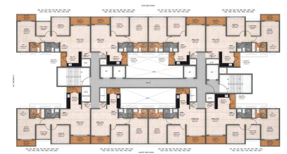  life republic sector r22 22nd avenue atmos phase i E Building Cluster Plan  