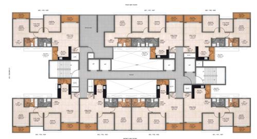 E Building Cluster Plan For Typical Floor Plan life-republic-sector-r22-22nd-avenue-atmos-phase-i E Building Cluster Plan For Typical Floor Plan