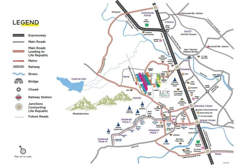  life republic sector r22 22nd avenue atmos phase i Location Plan