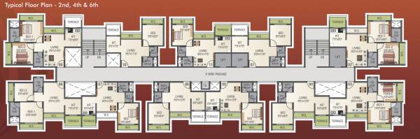 krishna-valley-phase-4 Wing D And Wing E Cluster Plan