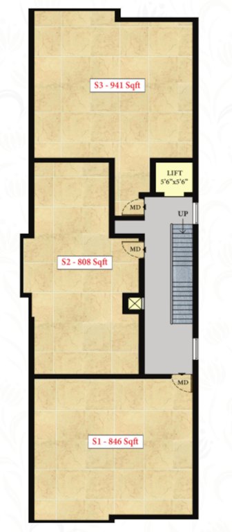  ath lavenda ATH Lavenda Cluster Plan For 2nd Floor