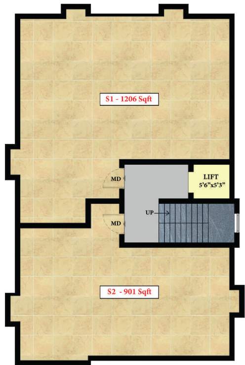  ath royal topaz ATH Royal Topaz Cluster Plan For 2nd Floor
