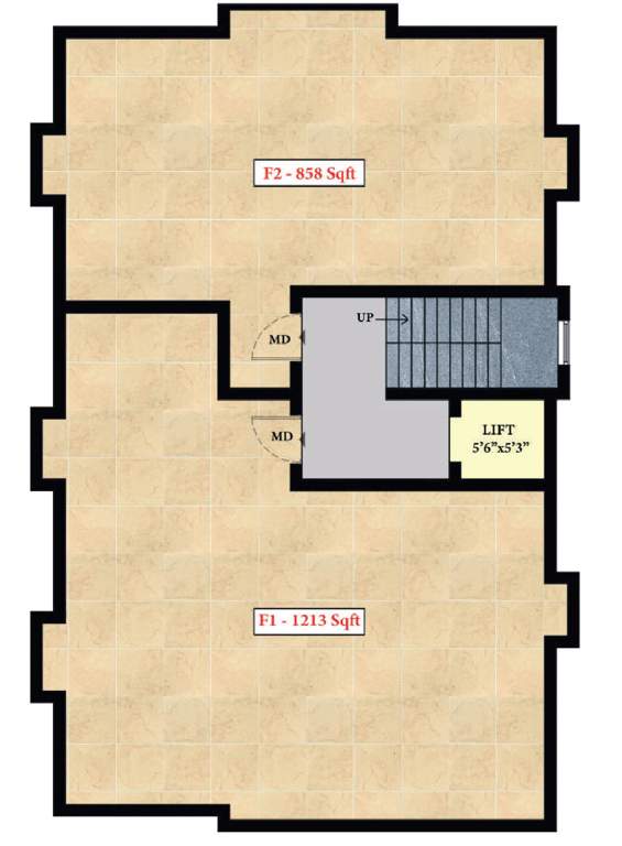  ath royal sapphire ATH Royal Sapphir Cluster Plan For 1st Floor