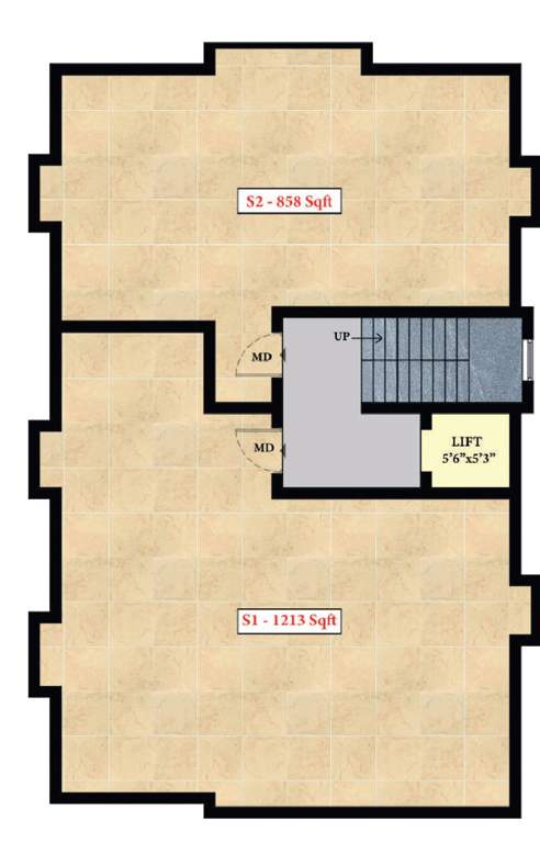  ath royal sapphire ATH Royal Sapphir Cluster Plan For 2nd Floor