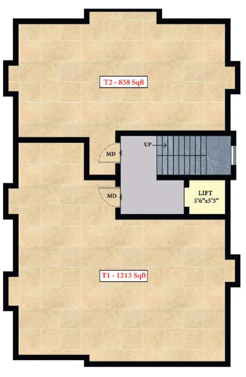  ath royal sapphire ATH Royal Sapphir Cluster Plan For 3rd Floor