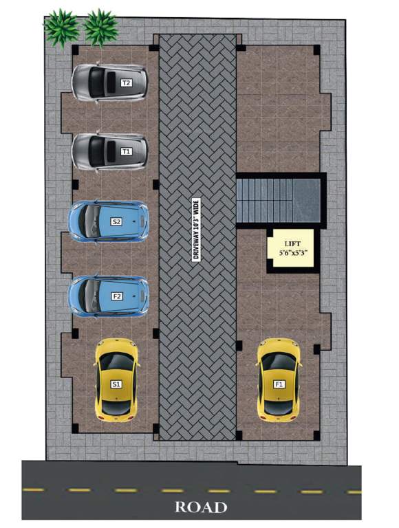  ath royal sapphire ATH Royal Sapphir Cluster Plan For Ground Floor