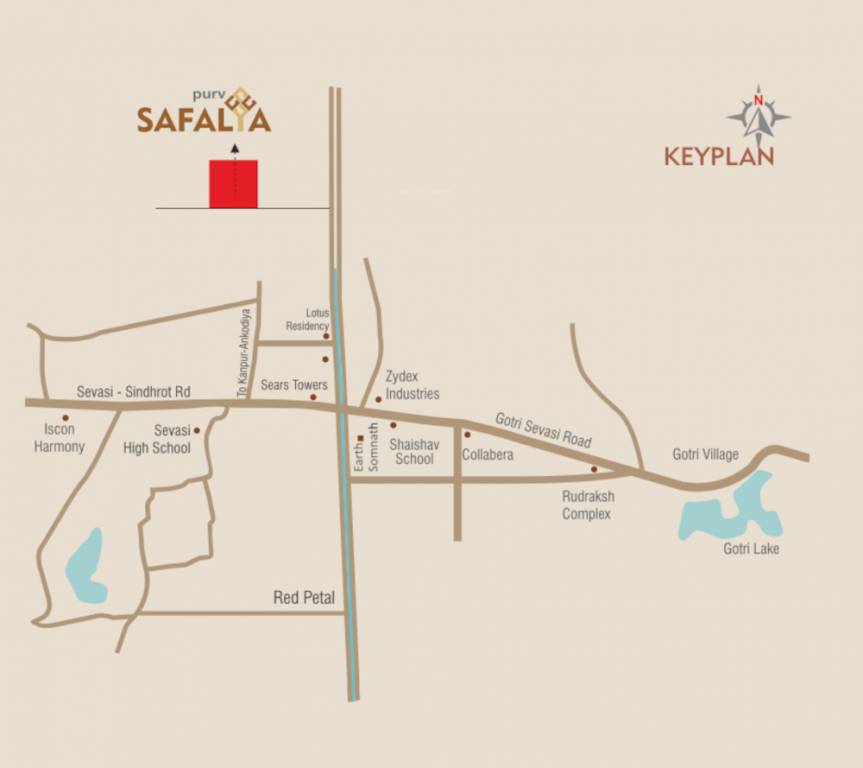 purv safalya Location Plan