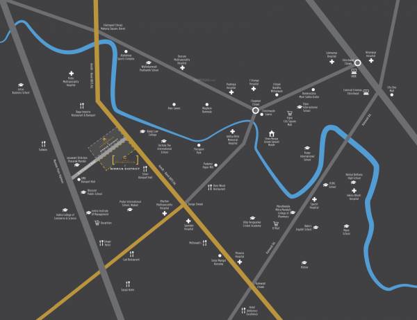  nirman-cosmopolis Location Plan