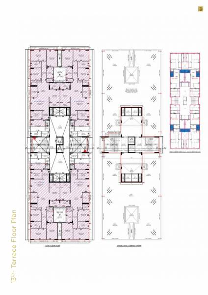  the-altitude Block A And B Cluster Plan for 13th Floor