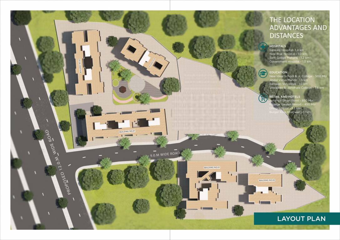  buildcon royal palm Layout Plan