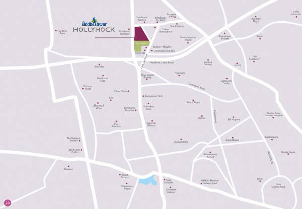  shree-siddheshwar-hollyhock Location Plan